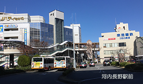 河内長野駅前